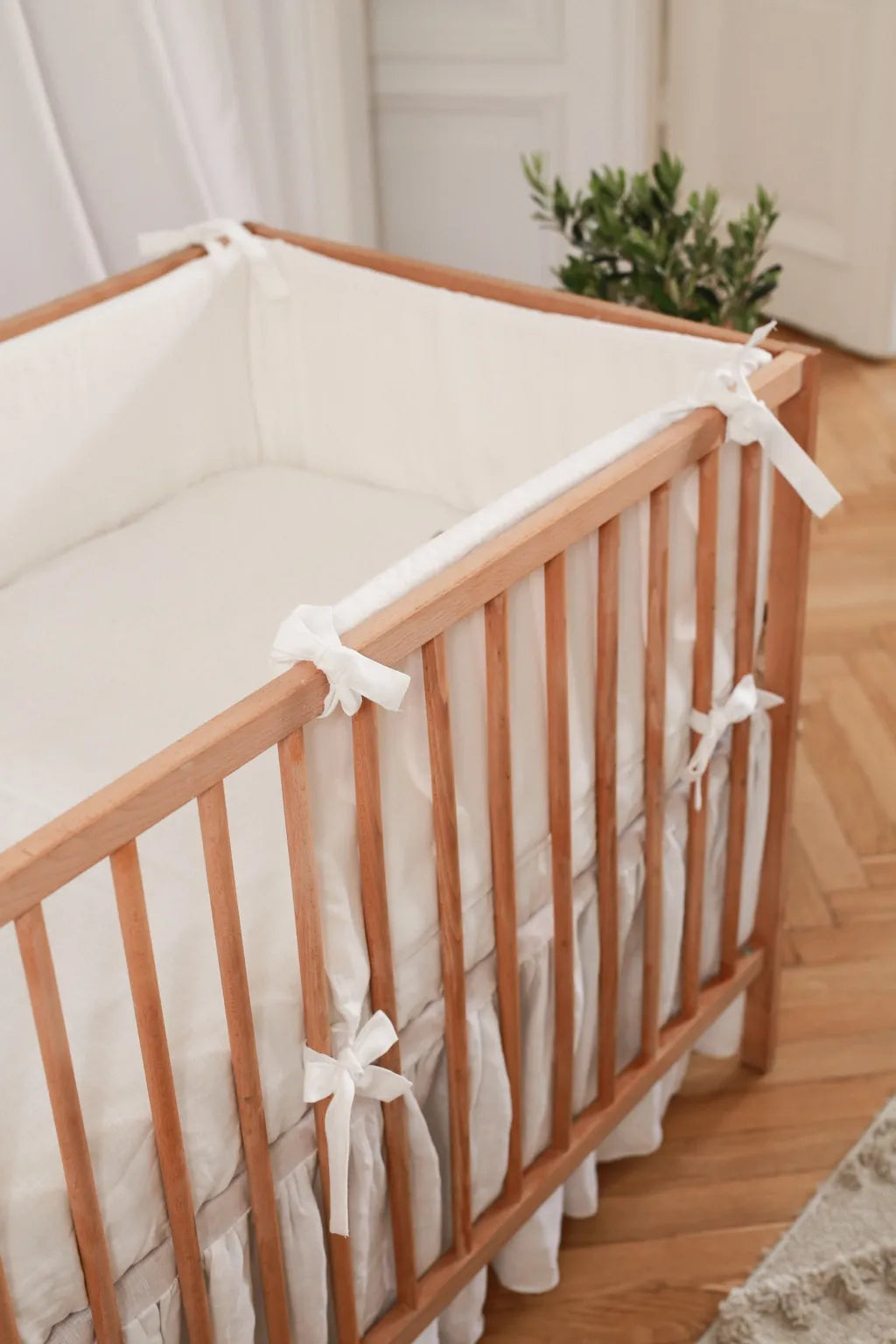 Babyly | Ledikantbumper / Bedbumper Linnen