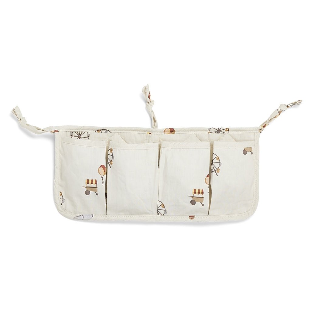 Nuuroo | Li Bed Pocket / Crib Organizer -Creme - Circus