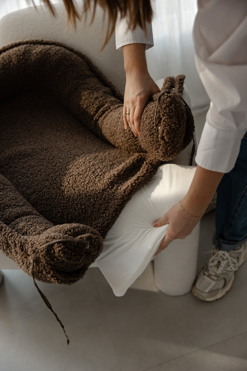 Benni & Ninni | Teddy Babynest - Cream