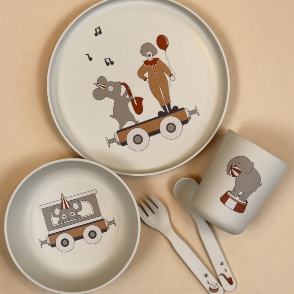 Nuuroo | Marius Bioplastic (PLA) Dinerset - 5-pack