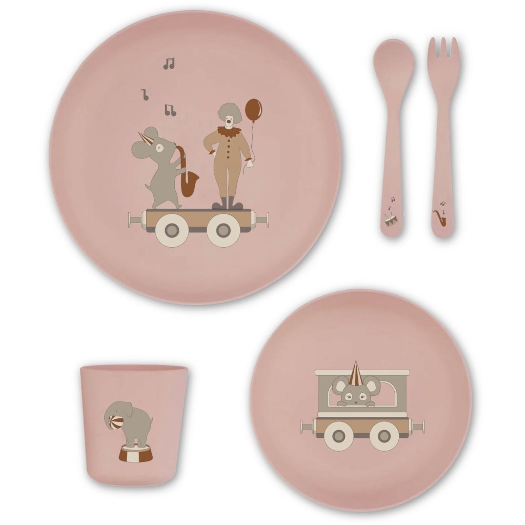 Nuuroo | Marius Bioplastic (PLA) Dinerset - 5-pack
