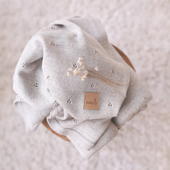 Babyly | Babydeken Merinowol Ivory