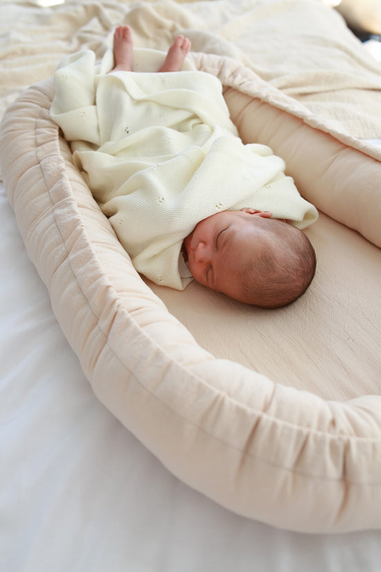 Babyly | Babydeken Merinowol Ivory - Benni & Ninni