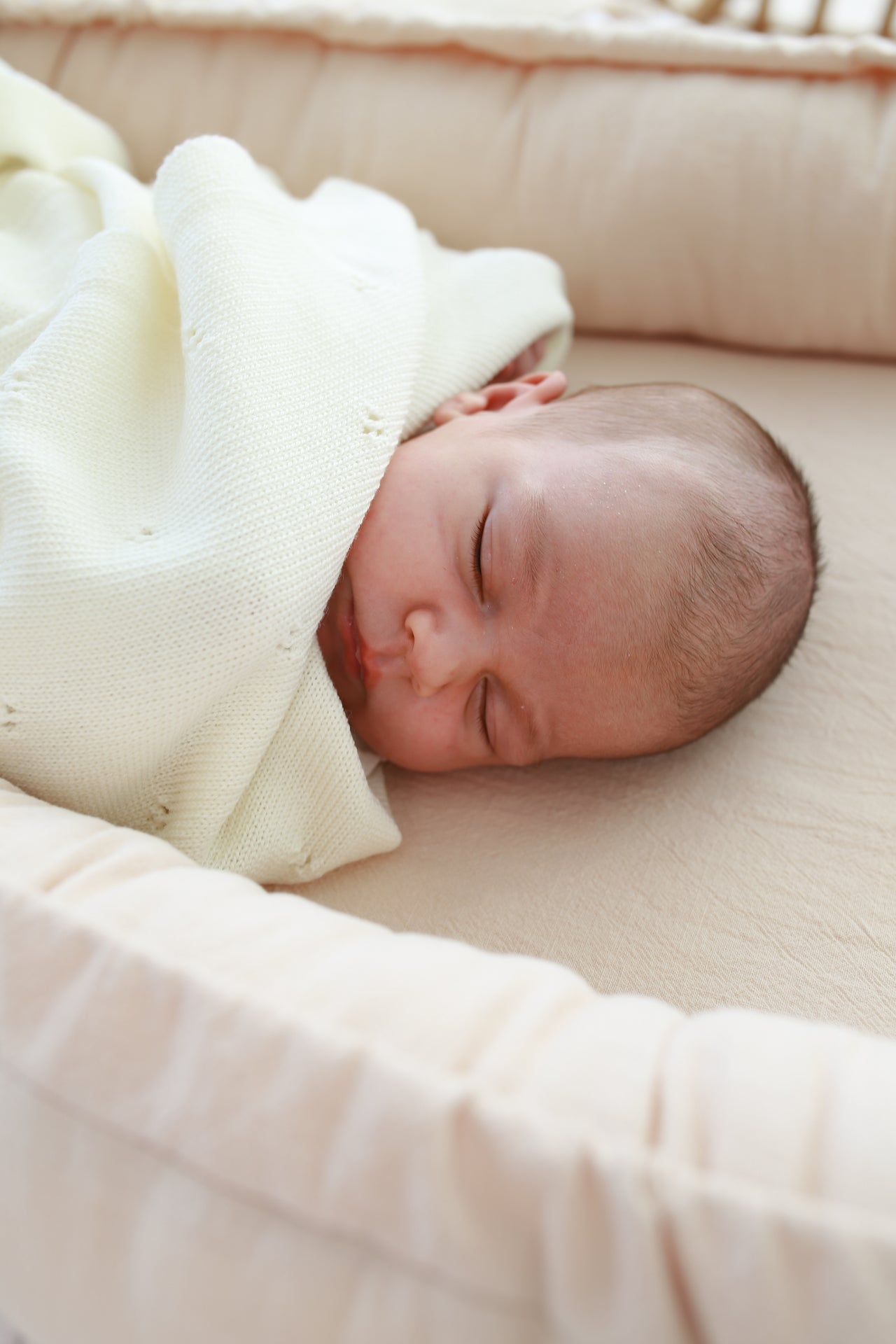 Benni & Ninni | Merinowollen babydeken - Cream