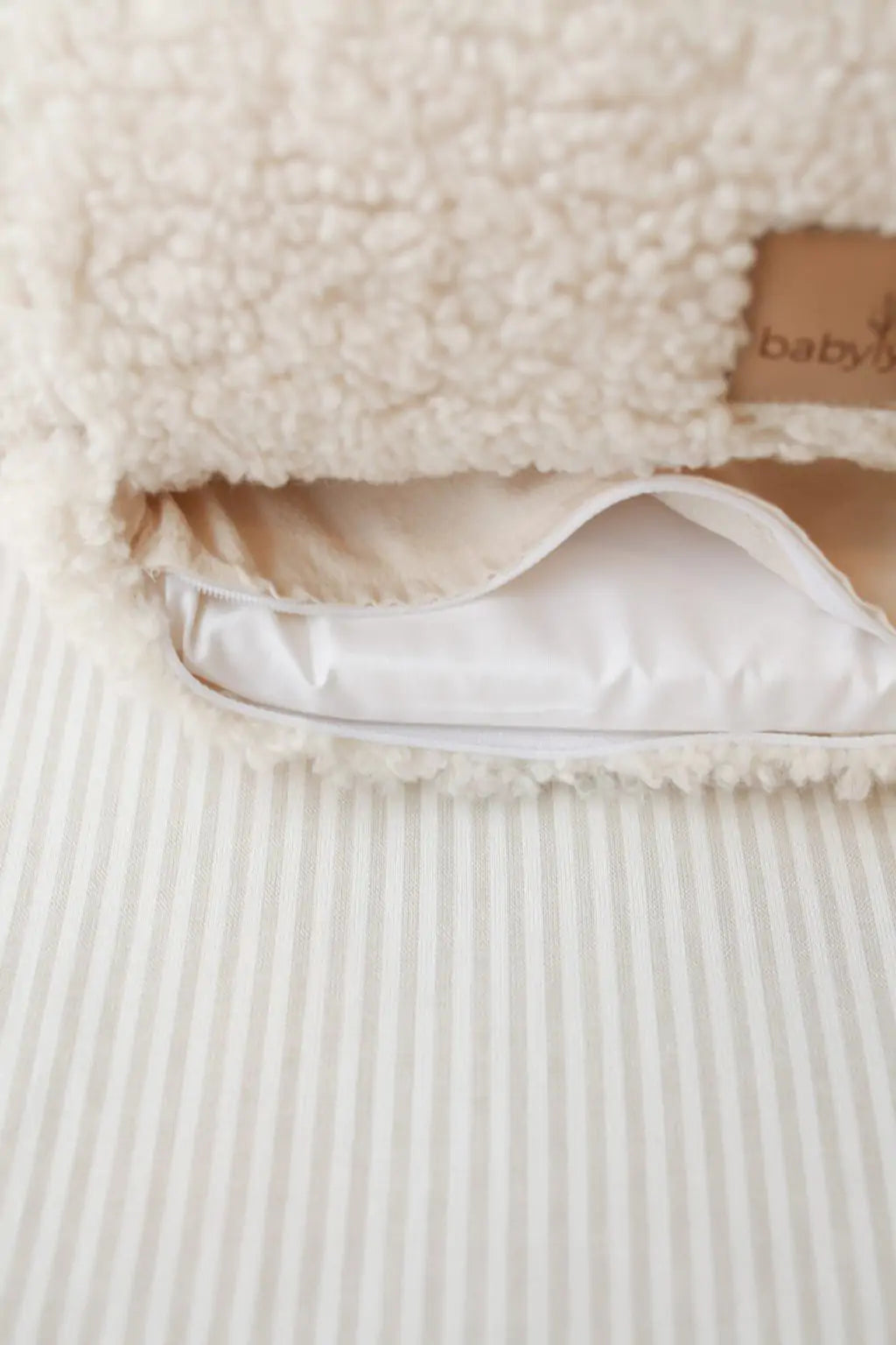 Babyly | Babynest Teddy Cream- Summer Edition Matrasje