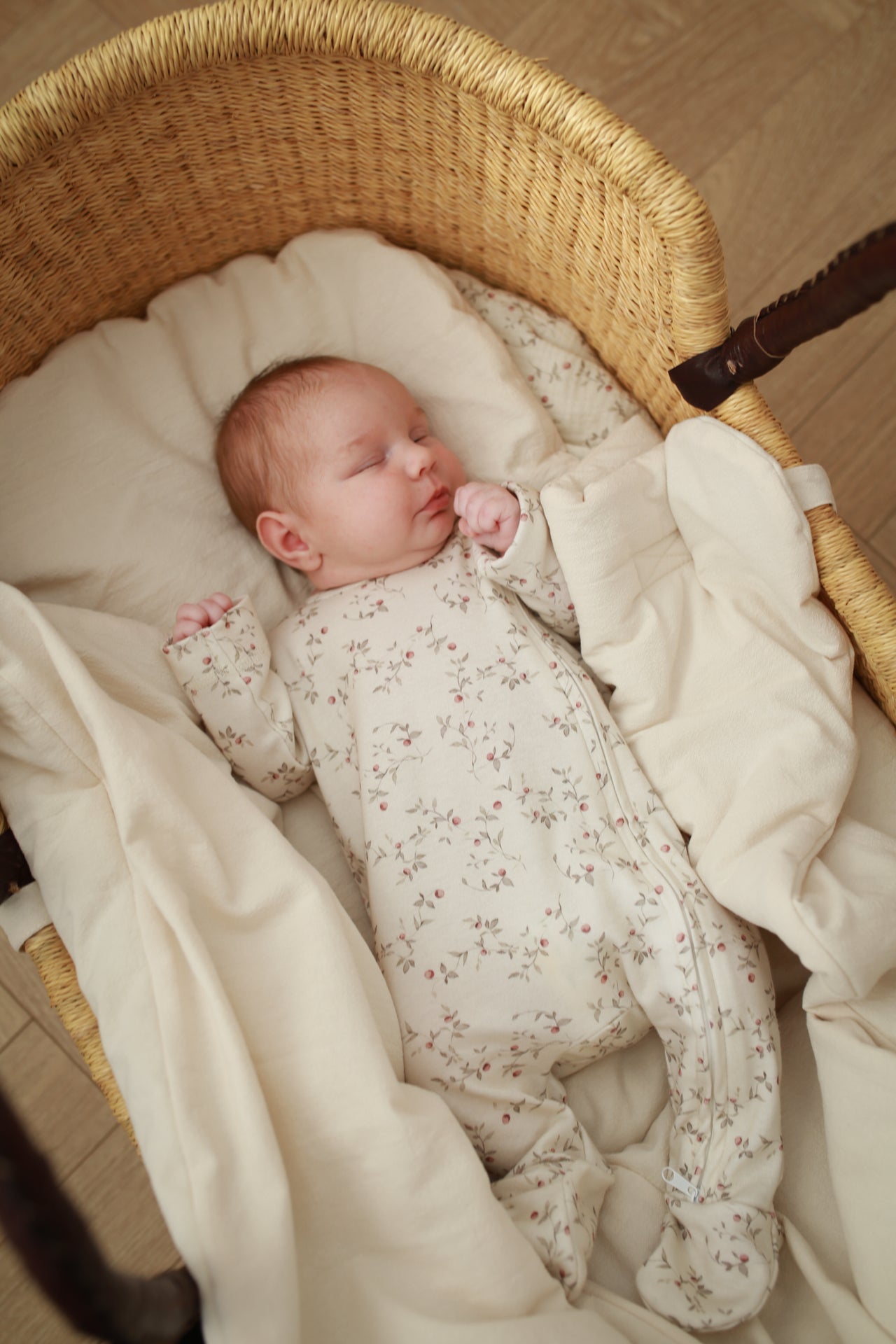 Babyly Inbakerdoek Katoen Licht Beige 