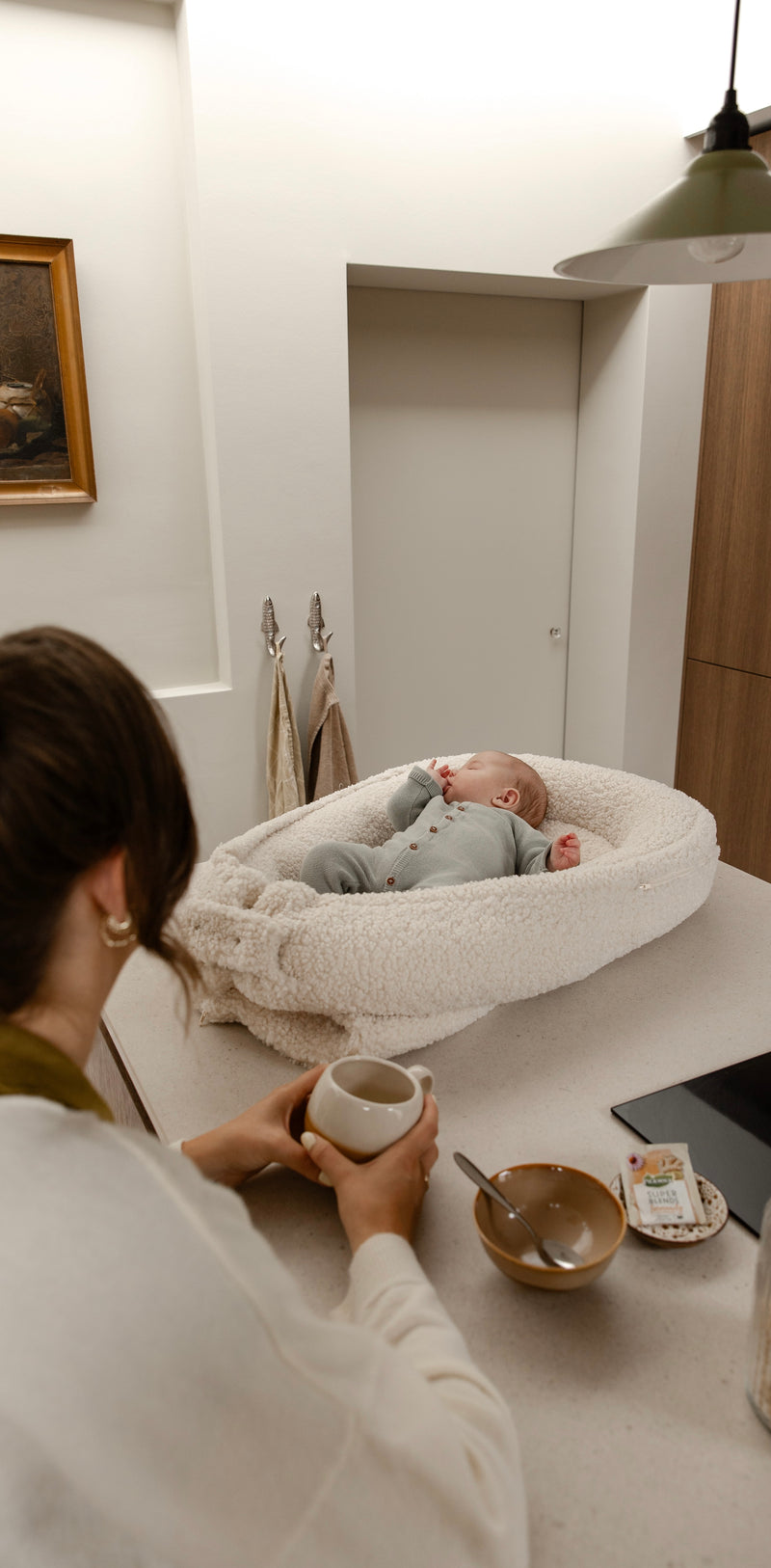 Benni & Ninni | Teddy Babynest - Cream