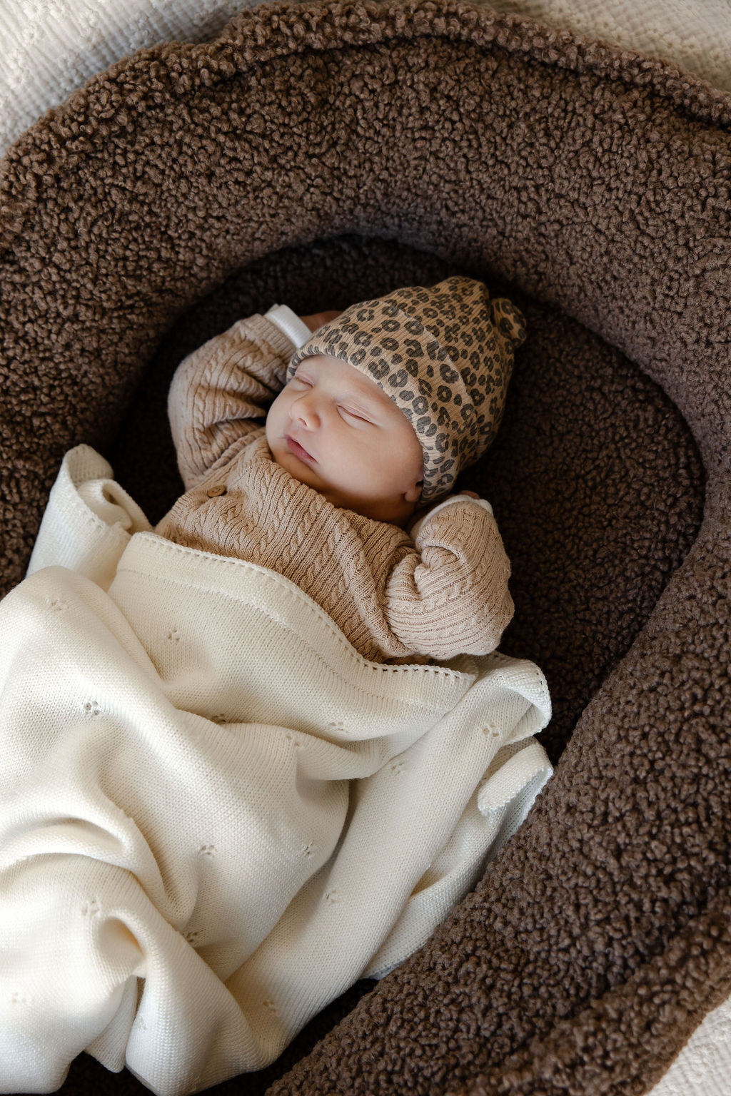 Benni & Ninni | Teddy Babynest | Cream