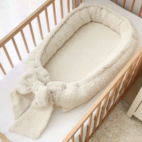 Babyly | Babynest Strik Teddy Cream