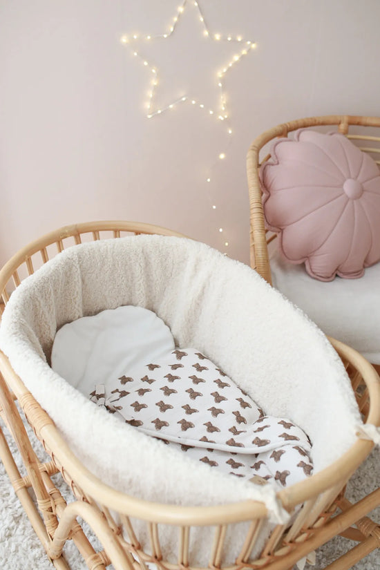 Babyly | Ledikantbumper / Bedbumper Teddy Cream