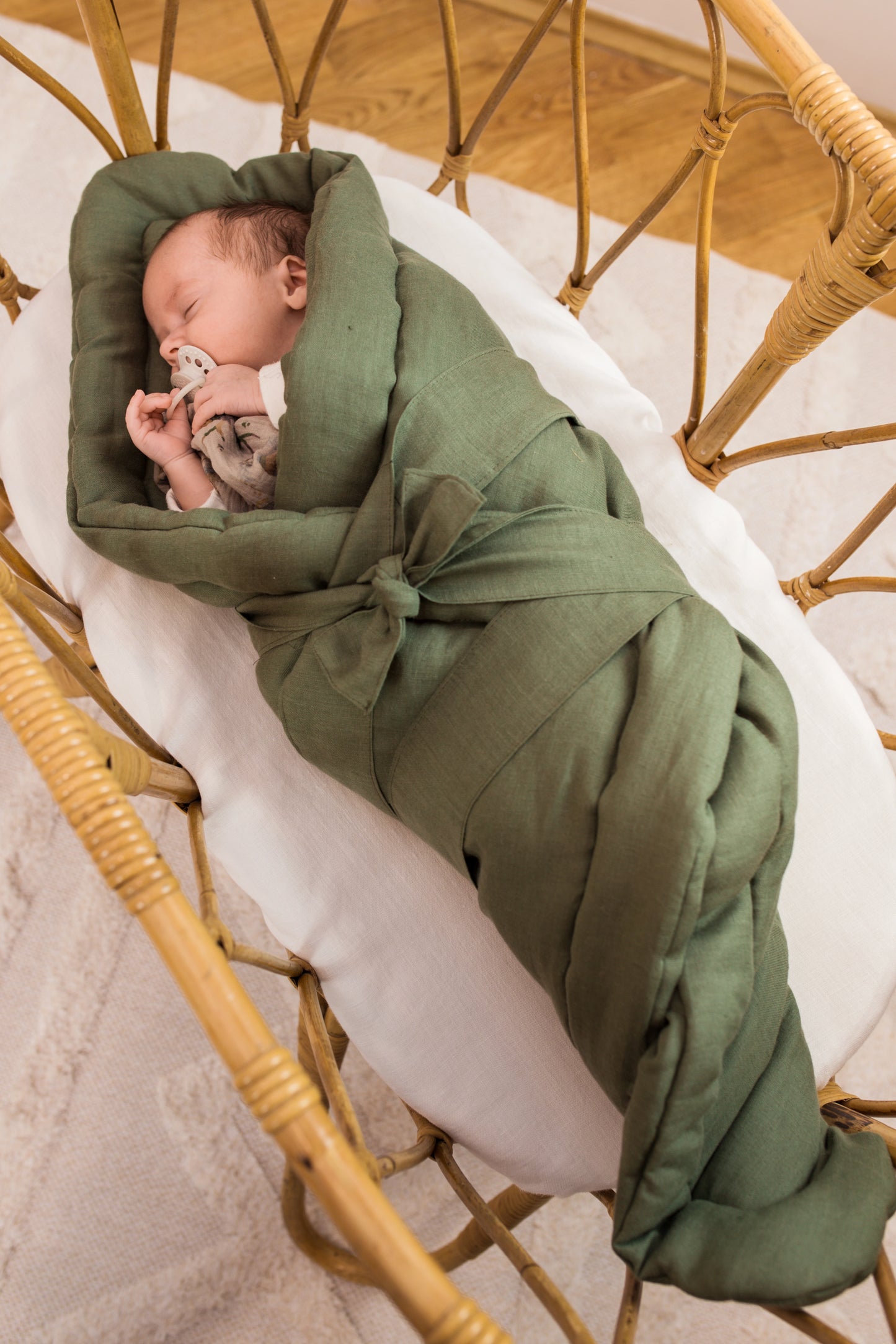 Babyly | Katoenen Omslagdoek Khaki