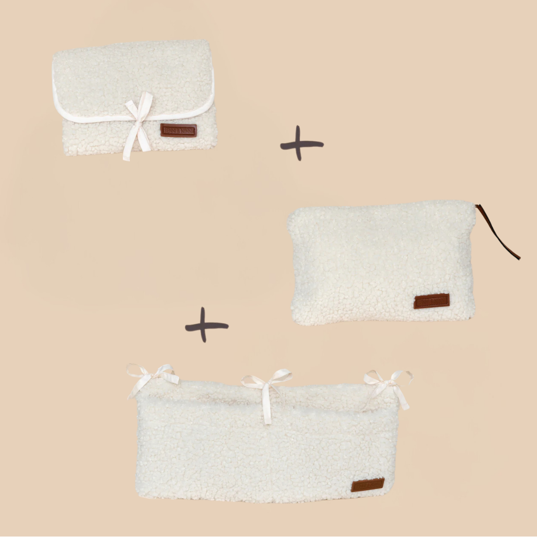 Combideal Verschoonmat & Luieretui & Crib Organizer