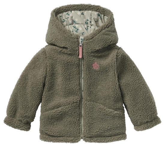 Noppies | Winterjas Fleury Reversible - Moss Gray - Benni & Ninni