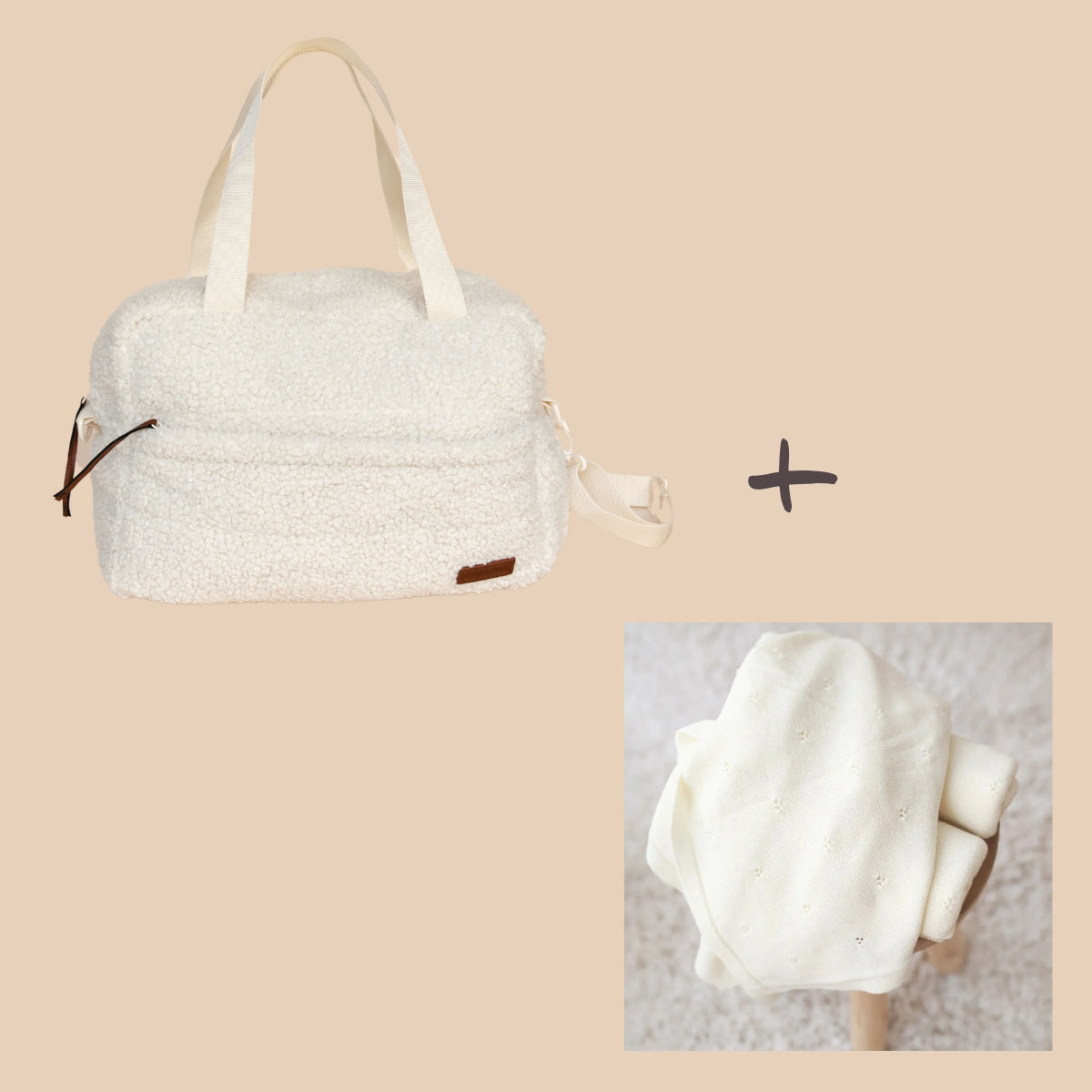 Combideal | Teddy Luiertas & Merinowollen Deken