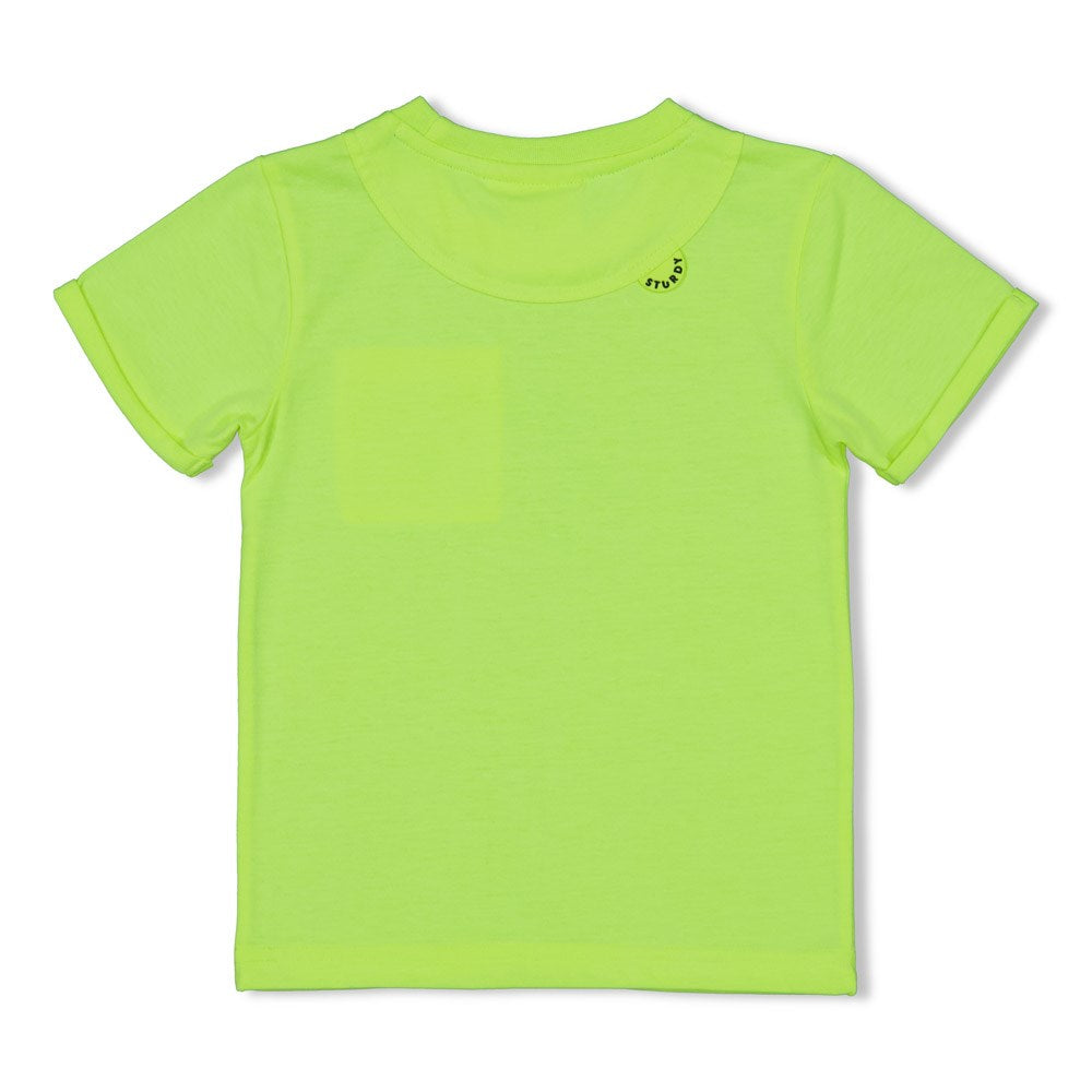 Sturdy T-Shirt Gone Surfing - Lime - Benni & Ninni