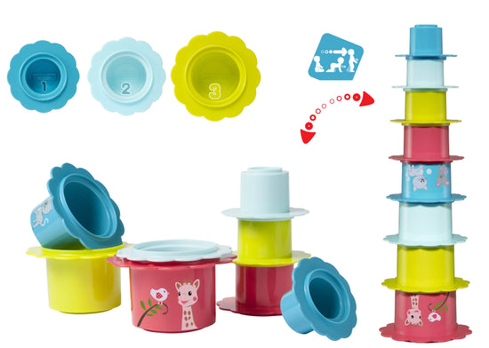 Sophie De Giraf Early Learning Toys Set - Benni & Ninni