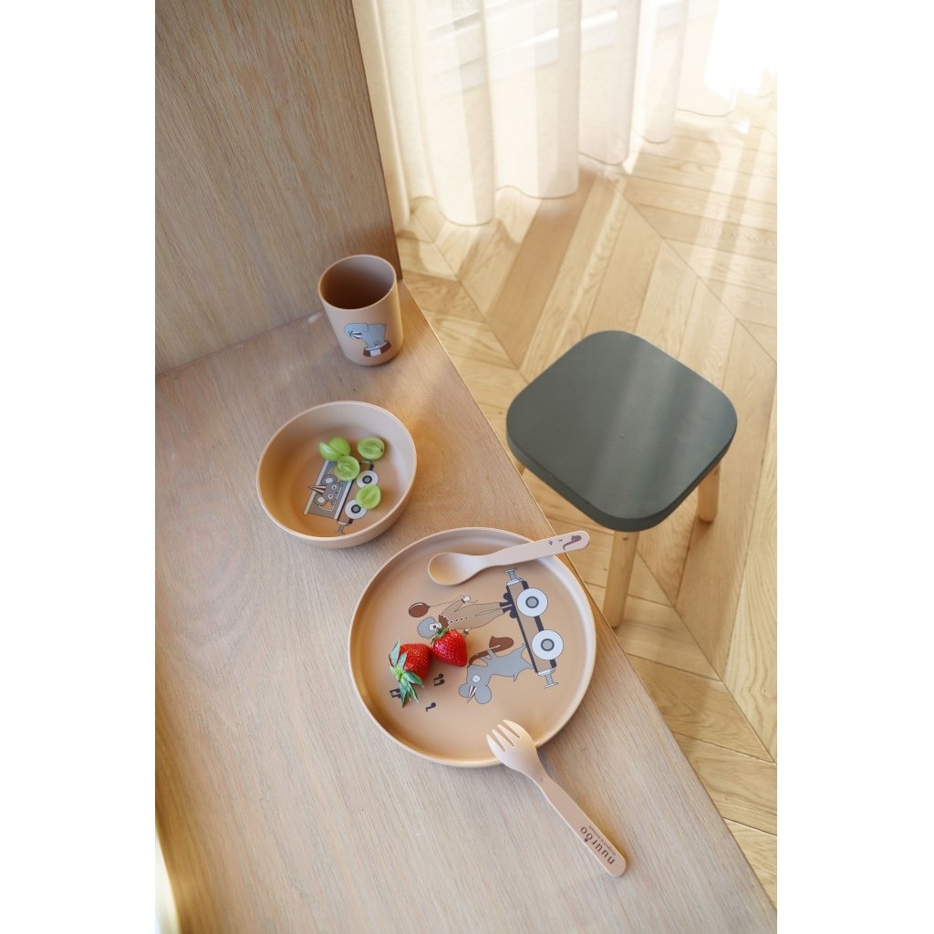 Nuuroo | Marius Bioplastic (PLA) Dinerset - 5-pack