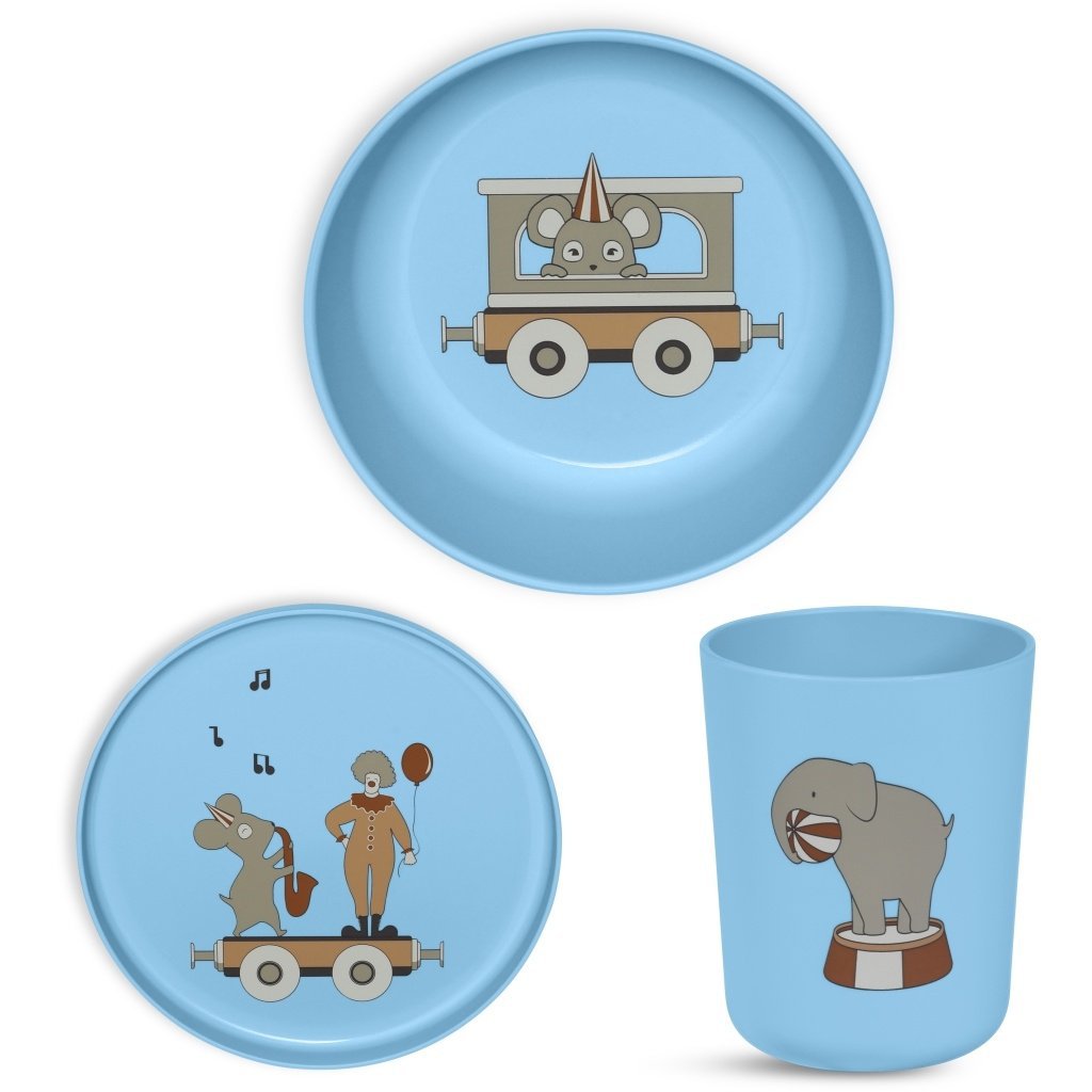 Nuuroo | Milas Bioplastic (PLA) Dinerset - 3-pack