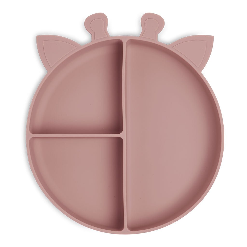 Nuuroo | Orla siliconen verdeelbord Giraffe | Meerdere kleuren