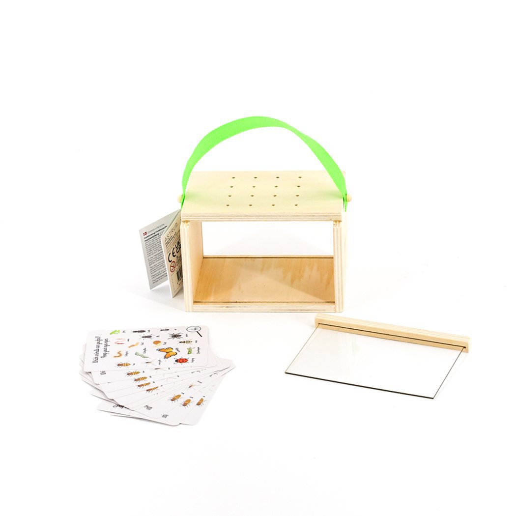 Mamamemo | Houten Insectenhuis Met Kaart