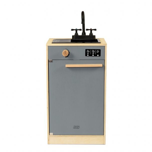 Mamamemo | Vaatwasser met Gootsteen smaragdgroen | Keukentje