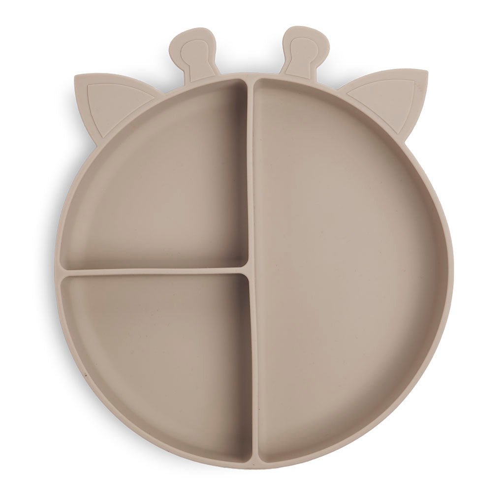 Nuuroo | Orla siliconen verdeelbord Giraffe | Meerdere kleuren