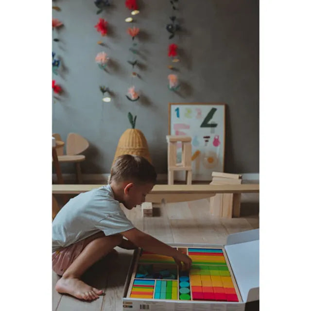 Kinderfeets | Gemixte Blokken Regenboog