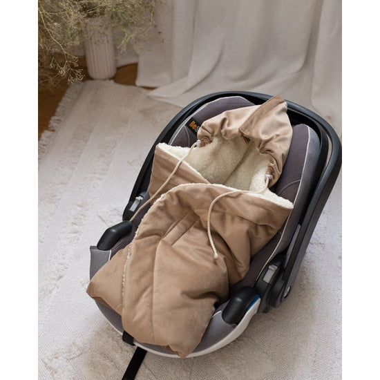 Babyly Baby Autostoel Inbakerdoek Teddy - Benni & Ninni