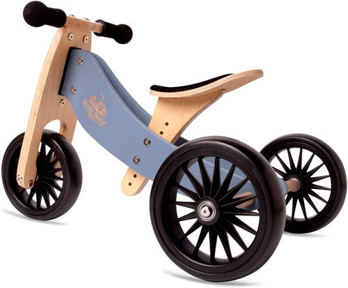 Kinderfeets 2-in-1 houten loopfiets & driewieler Tiny Tot Plus - Benni & Ninni