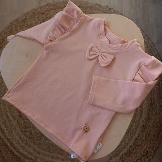 La Petite Rooze Liena Overhemd Roos - Benni & Ninni