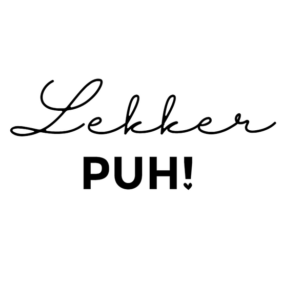 Strijklogo's Enzo | Strijkapplicatie Lekker Puh!