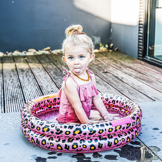 Swim Essentials Baby Zwembad Panterprint Rosé Goud - 60 cm - Benni & Ninni