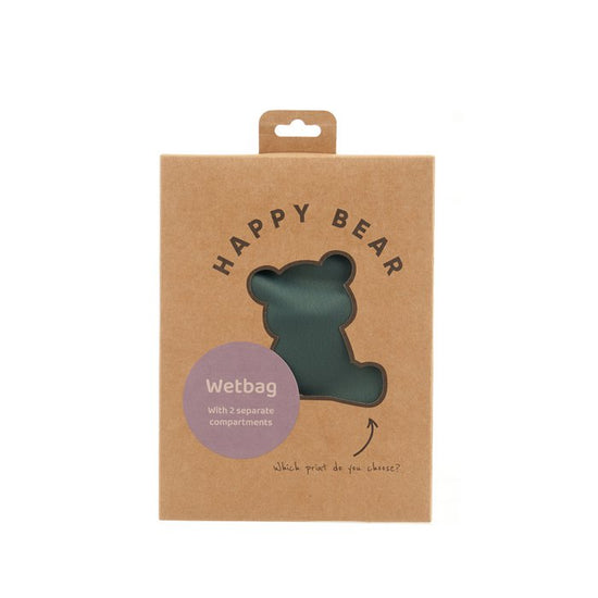 Wetbag HappyBear Diapers - Olive - Benni & Ninni