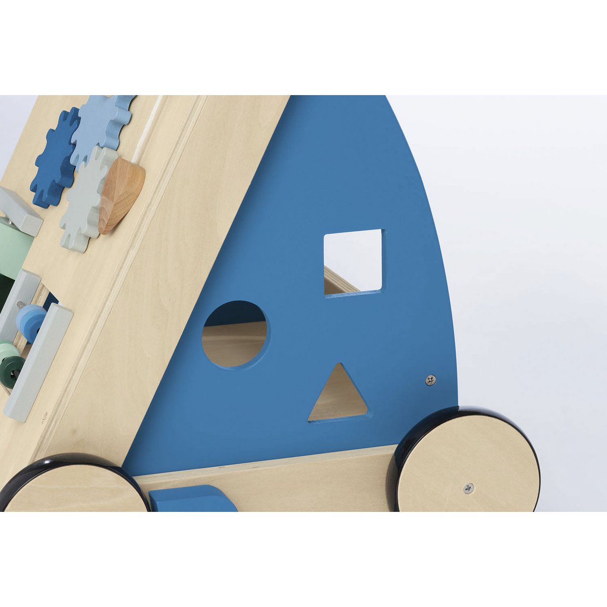 Pinolino | Loopwagen Activity Titus - blauw - Benni & Ninni