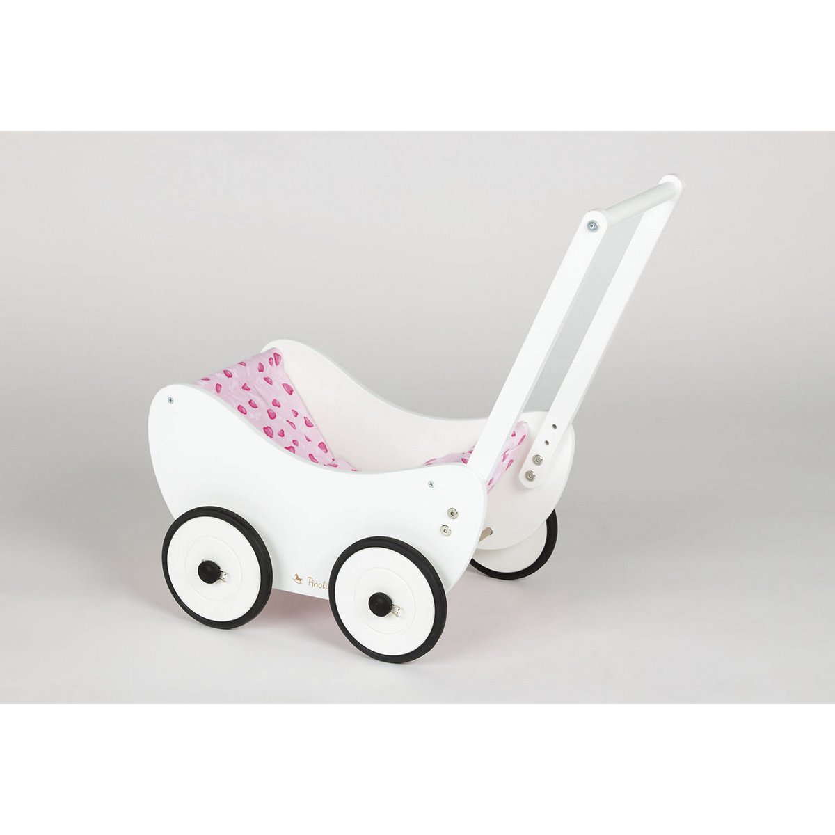 Pinolino | Poppenwagen Trixi Wit - Benni & Ninni