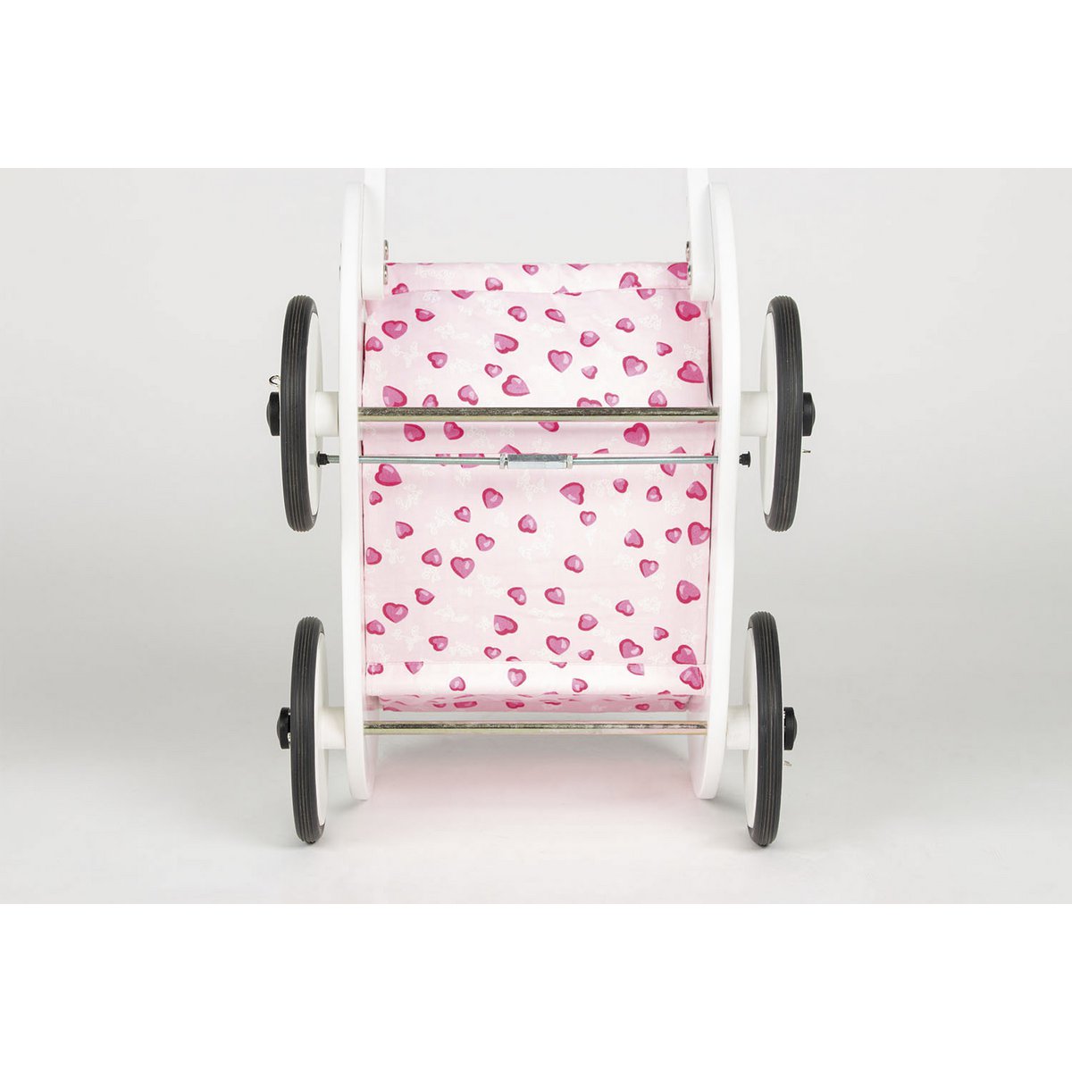 Pinolino | Poppenwagen Trixi Wit - Benni & Ninni